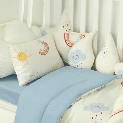 Rainbow Skies Cot Set