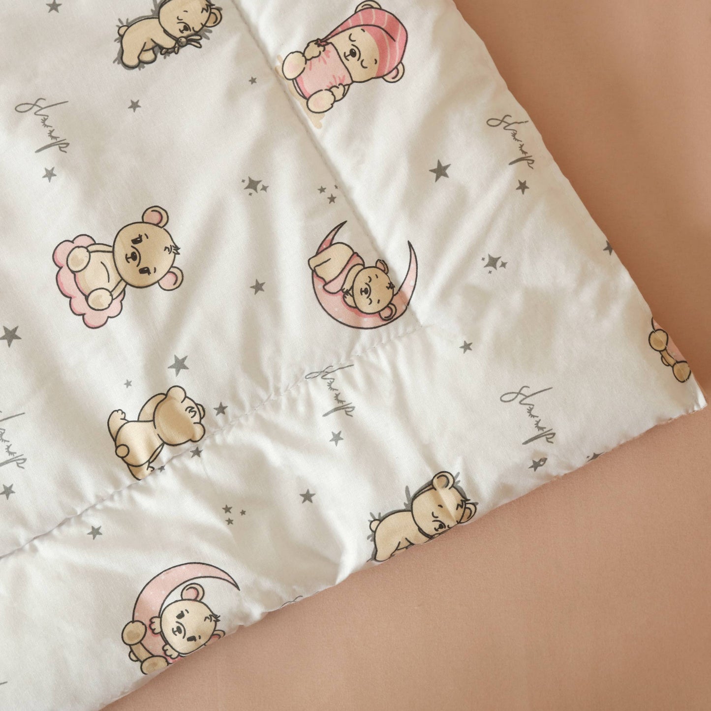 Sleepy Bear Baby Comforter Set