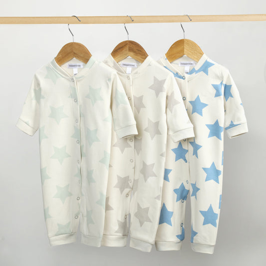 Starry Baby Rompers (Pack of 3)