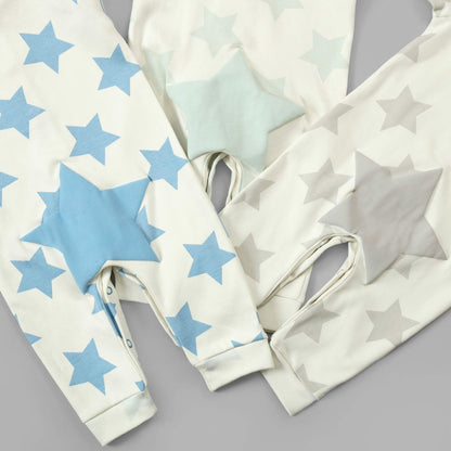 Starry Baby Rompers (Pack of 3)