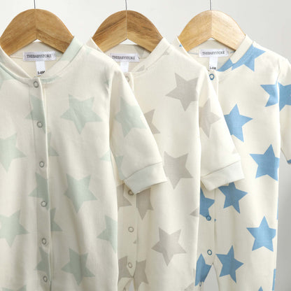 Starry Baby Rompers (Pack of 3)
