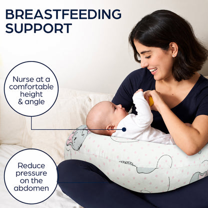 Tiny Trunks Baby Nursing Pillow