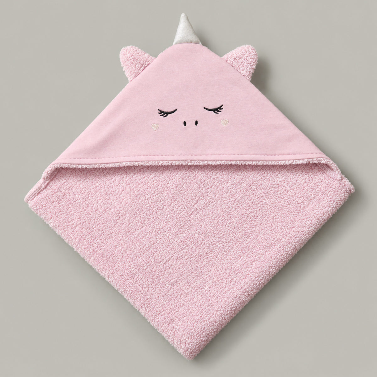 Unicorn Hooded Baby Towel