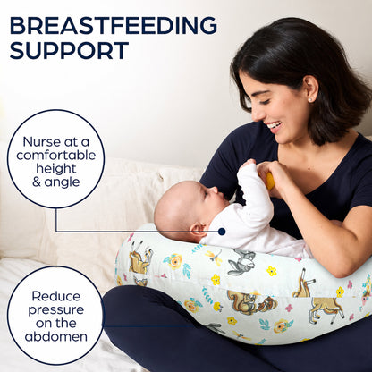 Woodland Friends Baby Nursing Pillow