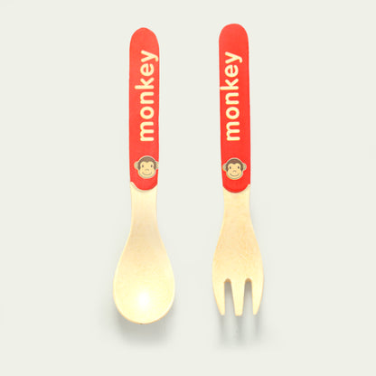 Kids Mealtime Monkey Set