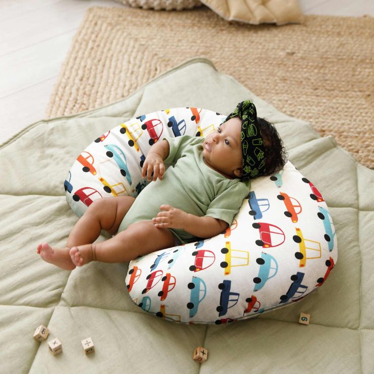 100 cars nursing pillow