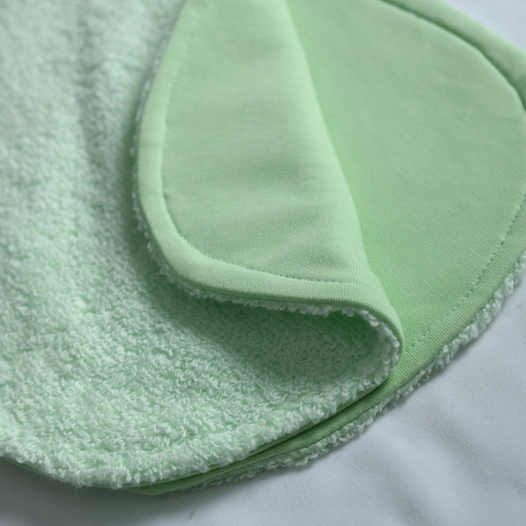 mint towel baby burp cloth