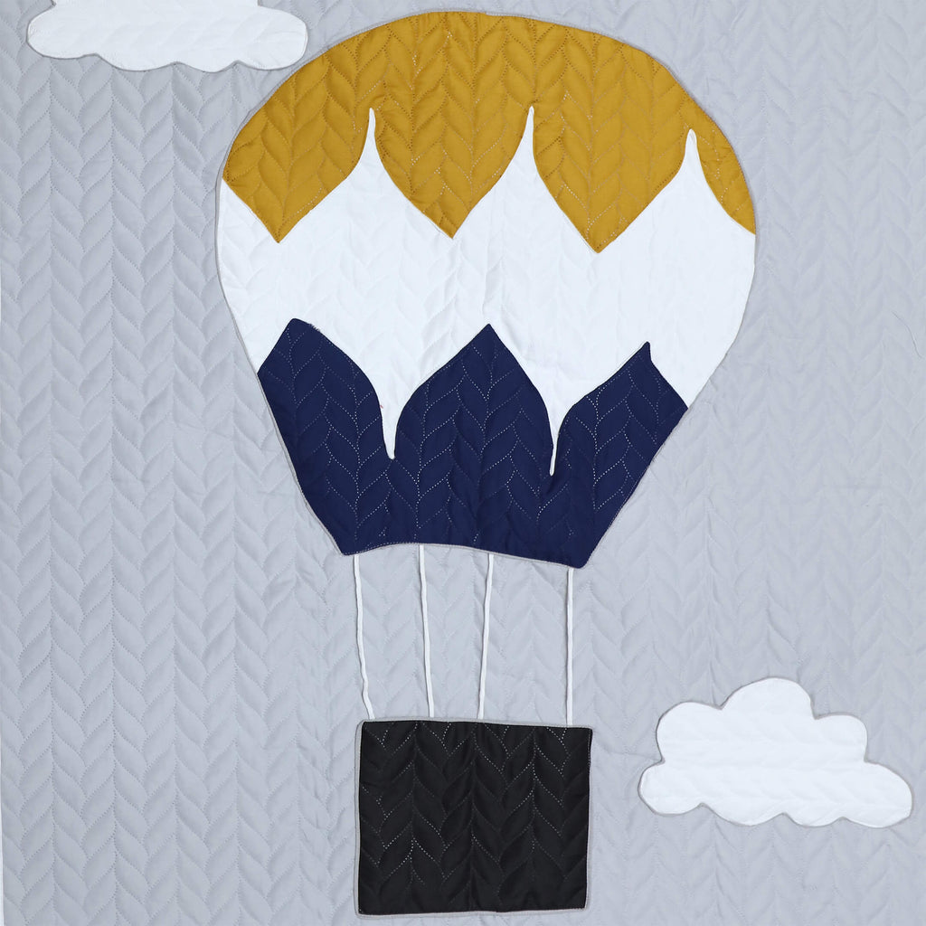 premium quilted hot air balloon embossed cotset