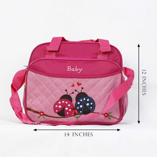 bird pink baby bag