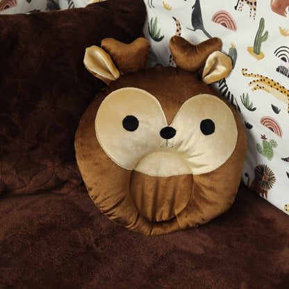 deer head head shaping cushion