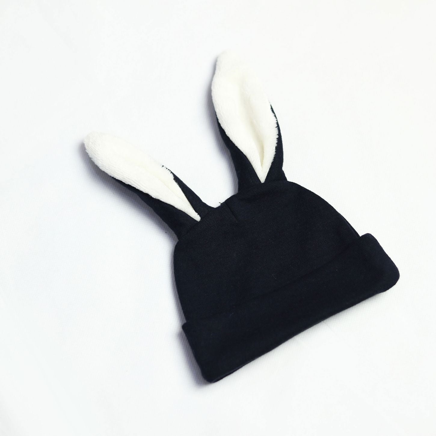 bunny ear fleece baby caps