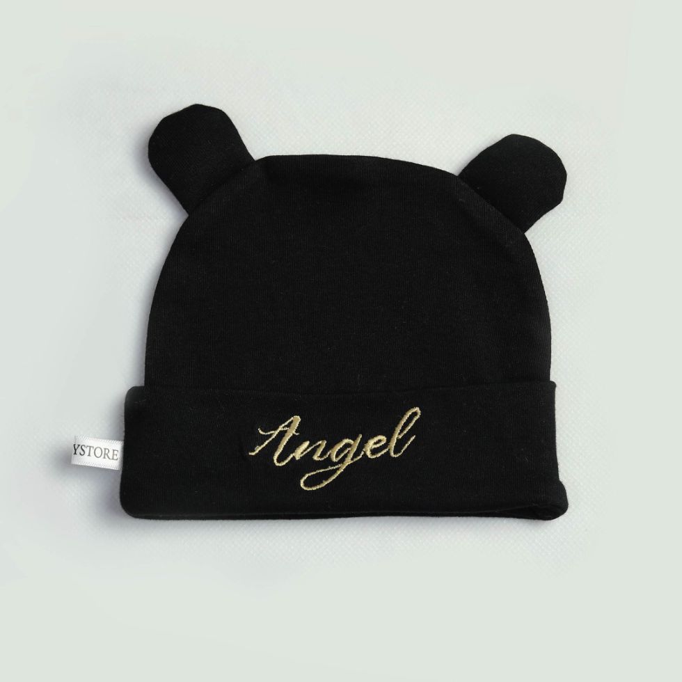 embroidered little angel baby caps