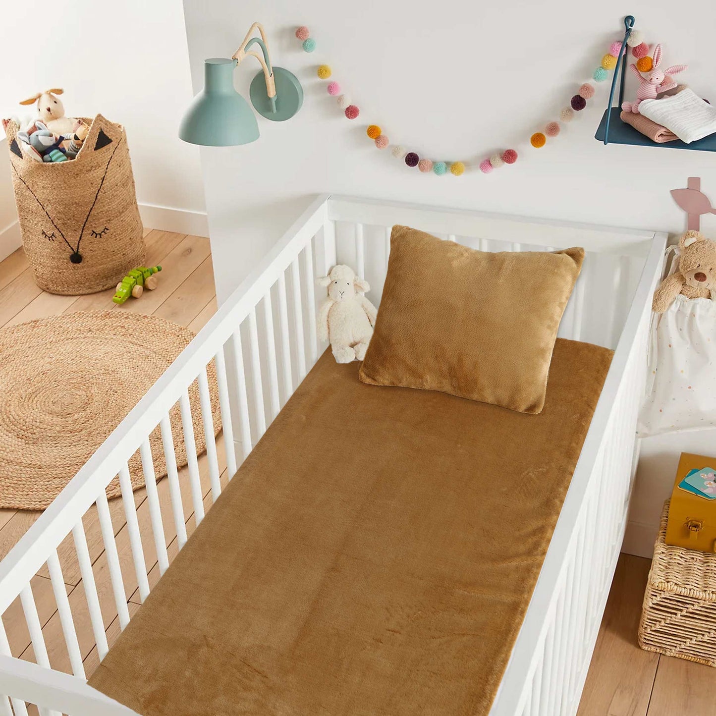 fleece fitted sheet pillow