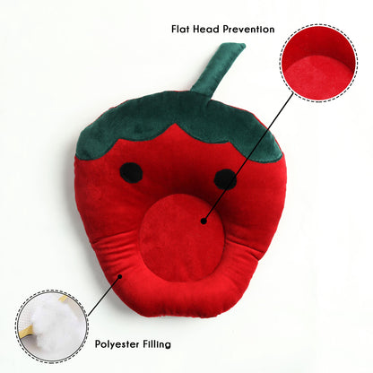 strawberry head shaping cushion