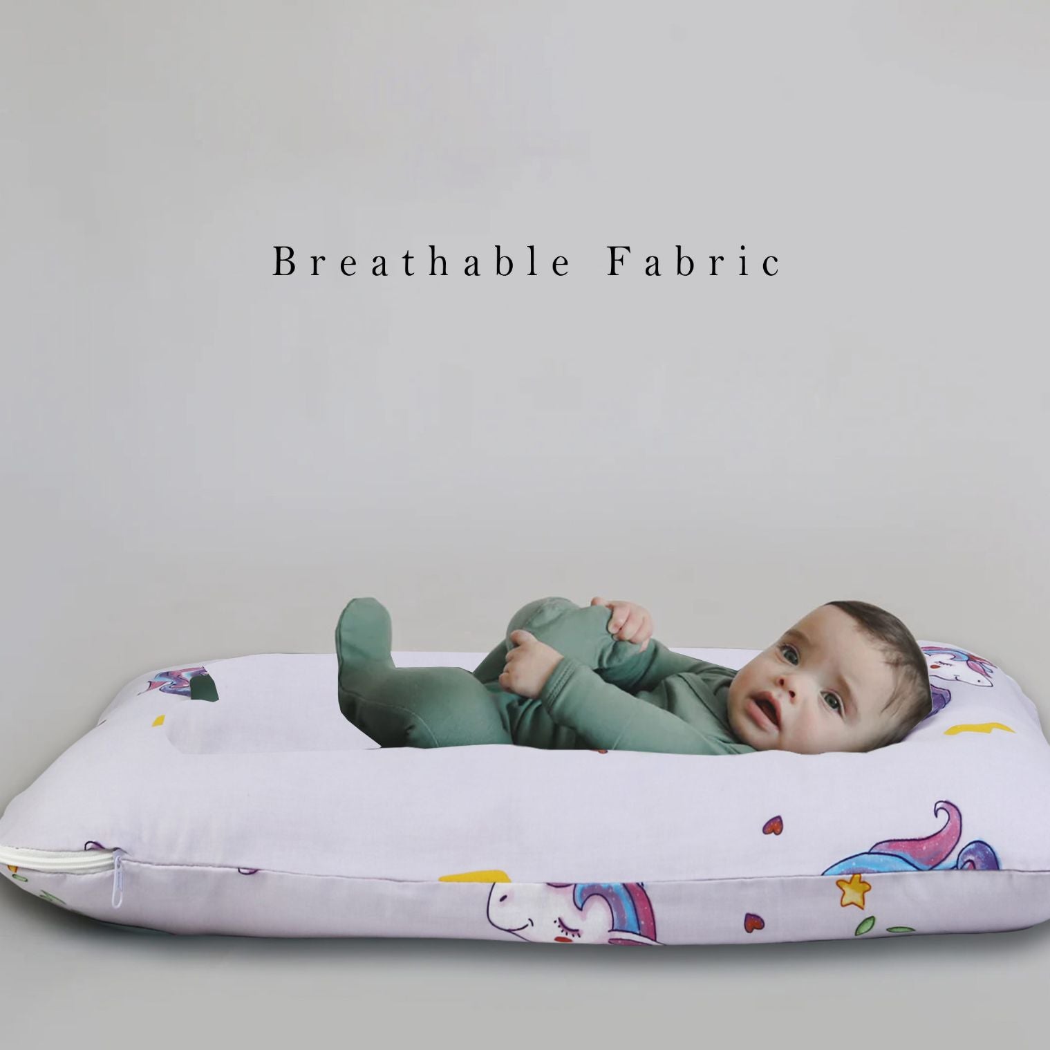 unicorn in space snuggle mattress