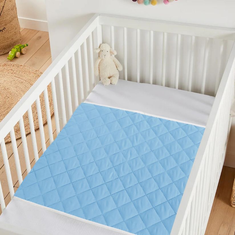 Mattress protector baby cot sales