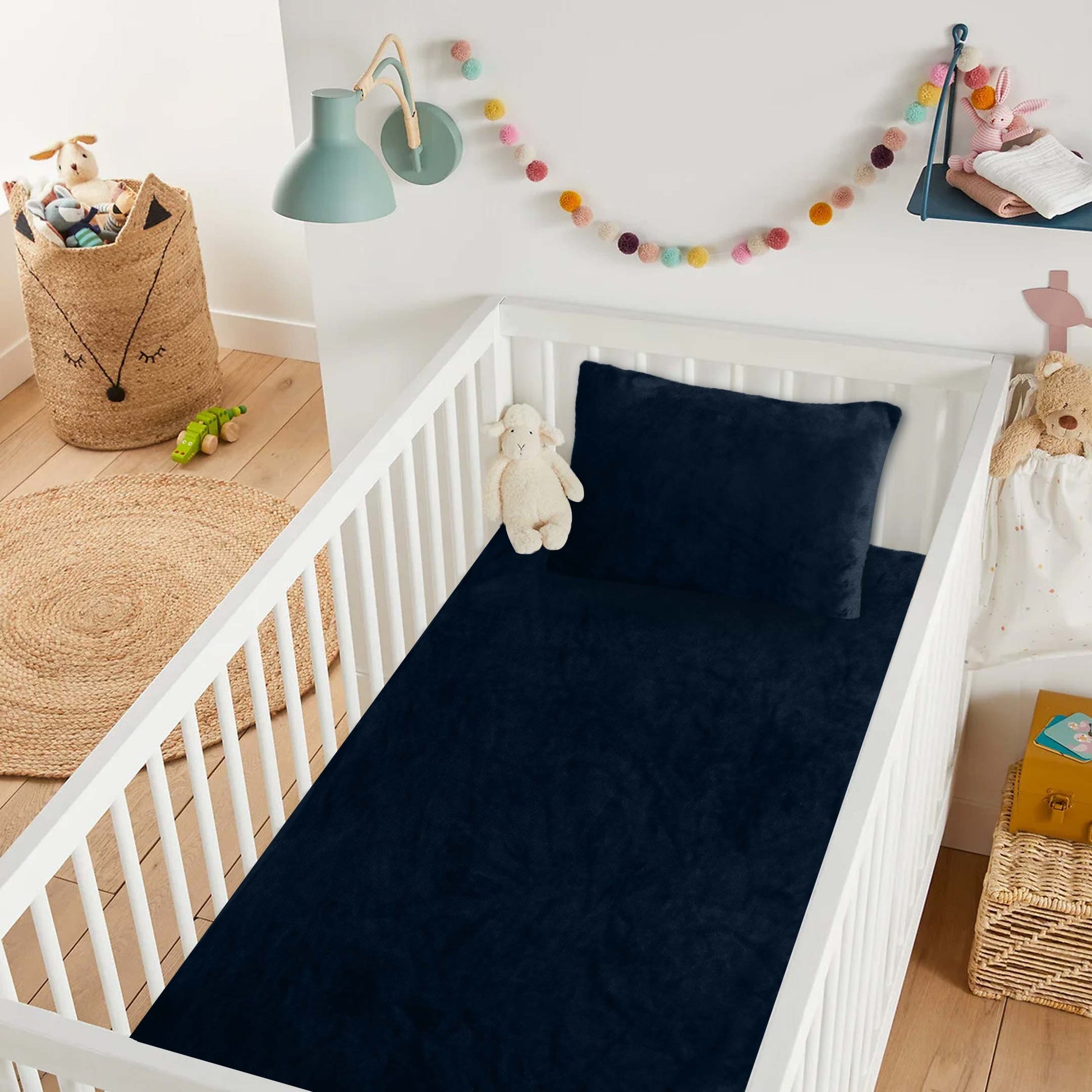 fleece fitted sheet pillow