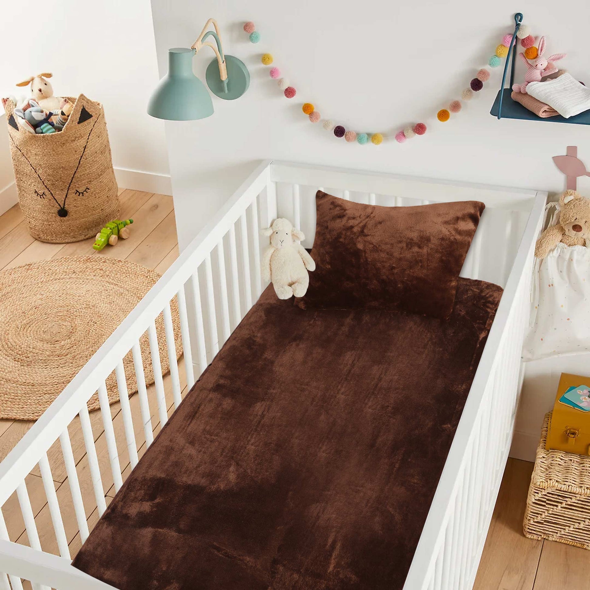 fleece fitted sheet pillow
