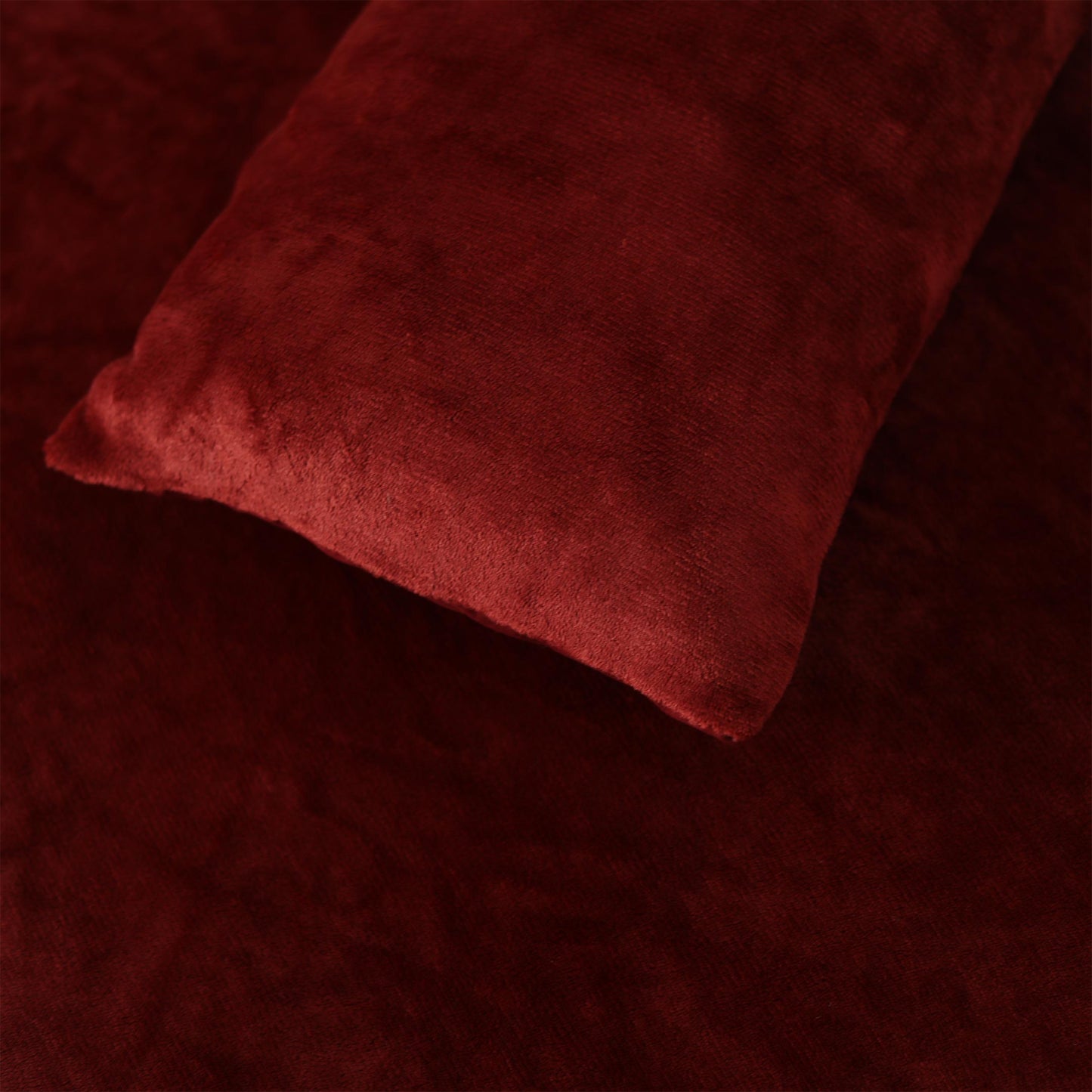 fleece fitted sheet pillow