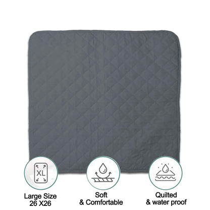 plain grey baby pampers diaper sheet